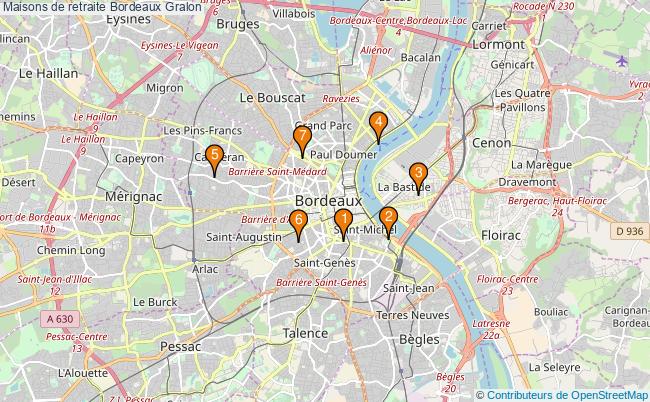plan Maisons de retraite Bordeaux Associations maisons de retraite Bordeaux : 9 associations