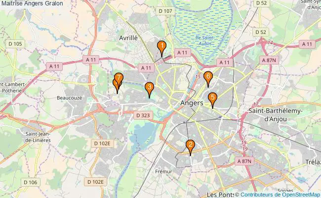 plan Maitrîse Angers Associations maitrîse Angers : 7 associations