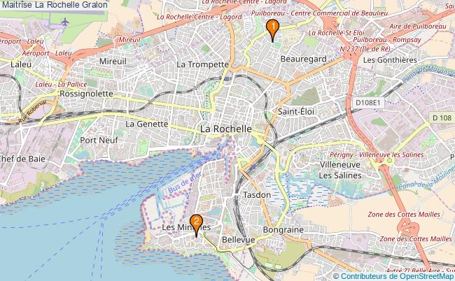 plan Maitrîse La Rochelle Associations maitrîse La Rochelle : 3 associations