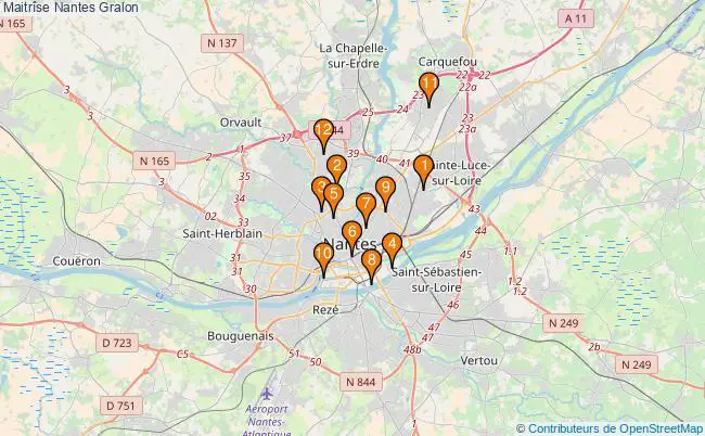 plan Maitrîse Nantes Associations maitrîse Nantes : 15 associations