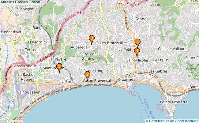 plan Majeurs Cannes Associations Majeurs Cannes : 6 associations