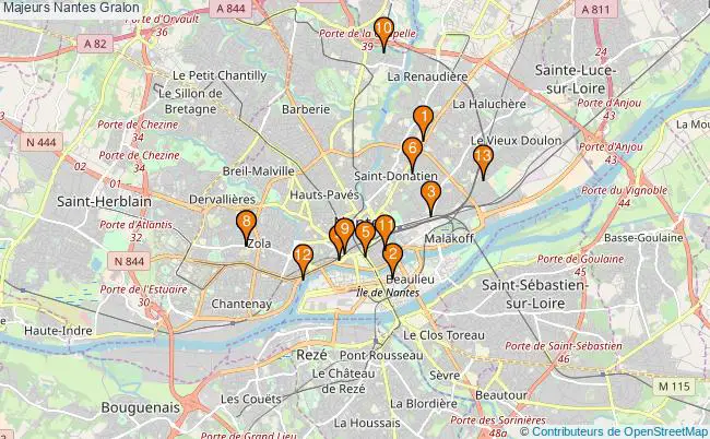 plan Majeurs Nantes Associations Majeurs Nantes : 15 associations