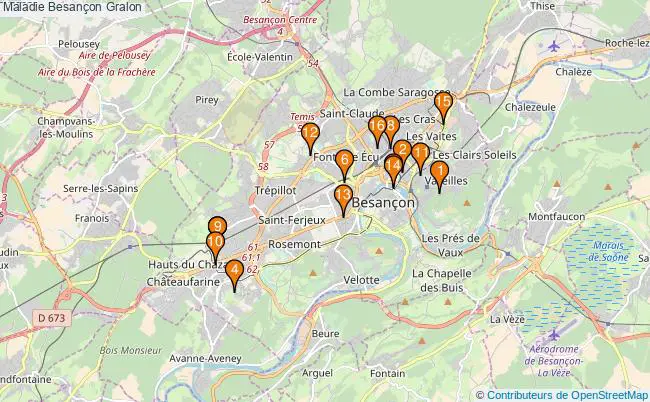 plan Maladie Besançon Associations Maladie Besançon : 17 associations
