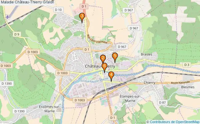 plan Maladie Château-Thierry Associations Maladie Château-Thierry : 6 associations