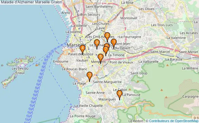 plan Maladie d'Alzheimer Marseille Associations maladie d'Alzheimer Marseille : 9 associations