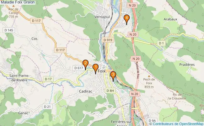 plan Maladie Foix Associations Maladie Foix : 4 associations