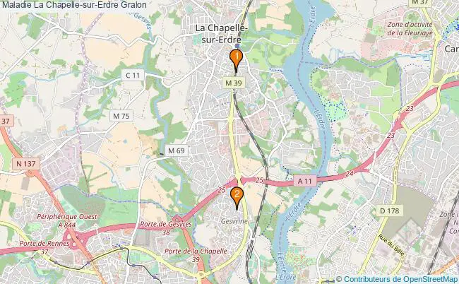 plan Maladie La Chapelle-sur-Erdre Associations Maladie La Chapelle-sur-Erdre : 2 associations