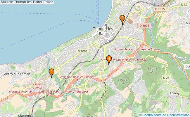 plan Maladie Thonon-les-Bains Associations Maladie Thonon-les-Bains : 6 associations
