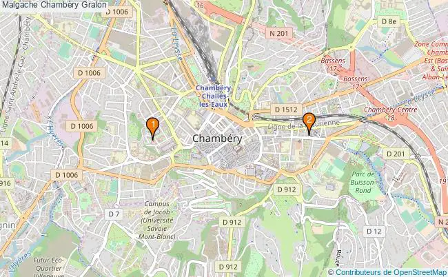plan Malgache Chambéry Associations malgache Chambéry : 2 associations