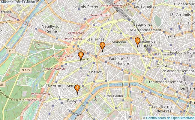 plan Manche Paris Associations Manche Paris : 17 associations