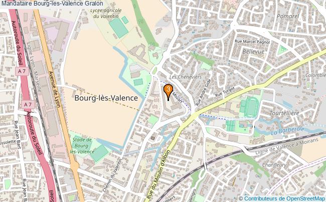 plan Mandataire Bourg-les-Valence Associations mandataire Bourg-les-Valence : 3 associations