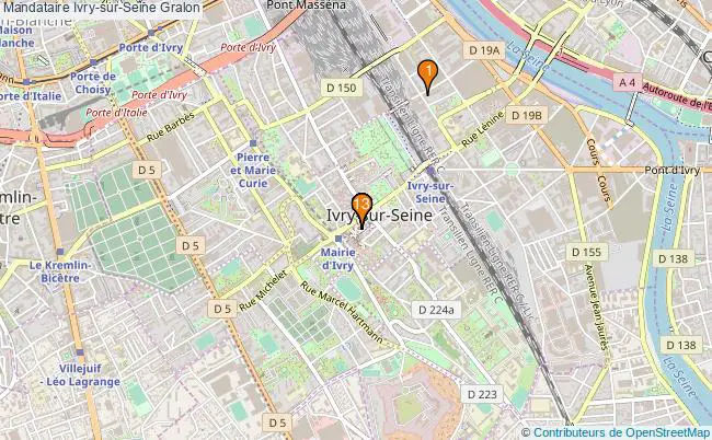 plan Mandataire Ivry-sur-Seine Associations mandataire Ivry-sur-Seine : 14 associations