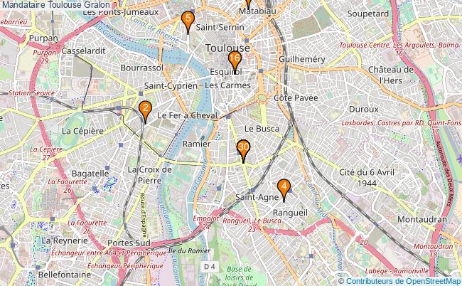 plan Mandataire Toulouse Associations mandataire Toulouse : 46 associations