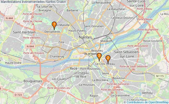 plan Manifestations événementielles Nantes Associations manifestations événementielles Nantes : 4 associations