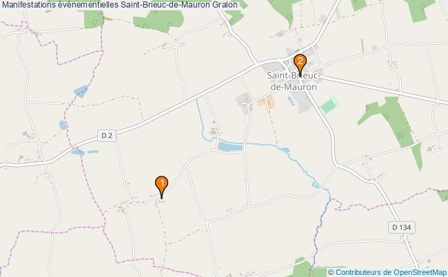 plan Manifestations événementielles Saint-Brieuc-de-Mauron Associations manifestations événementielles Saint-Brieuc-de-Mauron : 2 associations