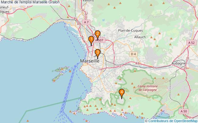 plan Marché de l'emploi Marseille Associations marché de l'emploi Marseille : 4 associations