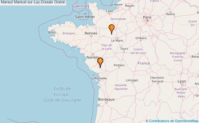 plan Mareuil Mareuil-sur-Lay-Dissais Associations Mareuil Mareuil-sur-Lay-Dissais : 4 associations