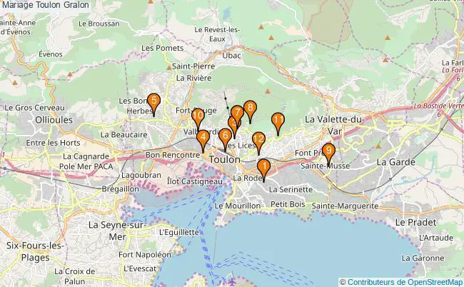 plan Mariage Toulon Associations mariage Toulon : 14 associations