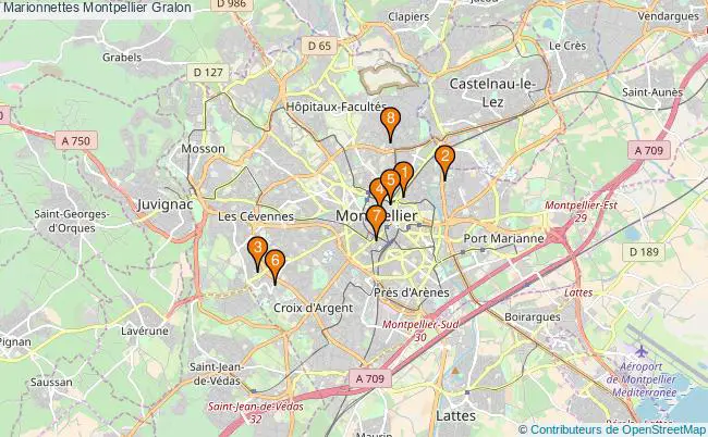 plan Marionnettes Montpellier Associations marionnettes Montpellier : 11 associations