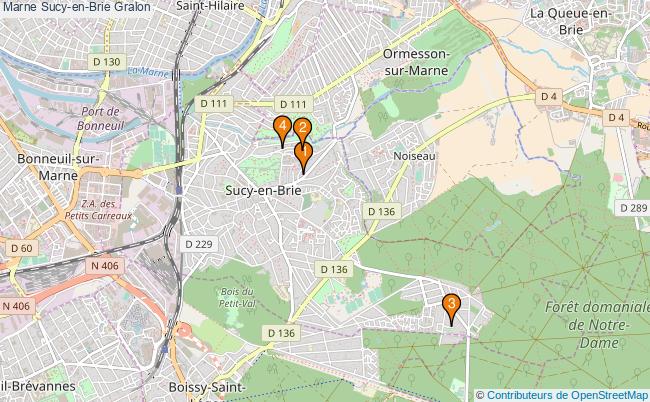 plan Marne Sucy-en-Brie Associations Marne Sucy-en-Brie : 5 associations