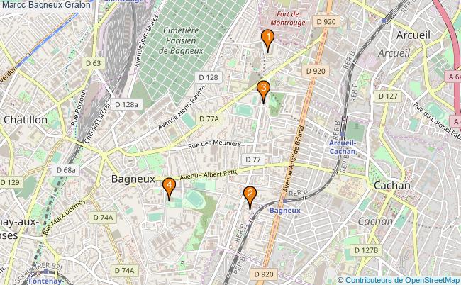 plan Maroc Bagneux Associations Maroc Bagneux : 4 associations