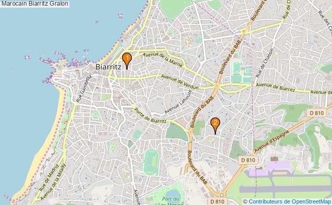 plan Marocain Biarritz Associations marocain Biarritz : 3 associations