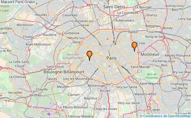 plan Massorti Paris Associations Massorti Paris : 5 associations