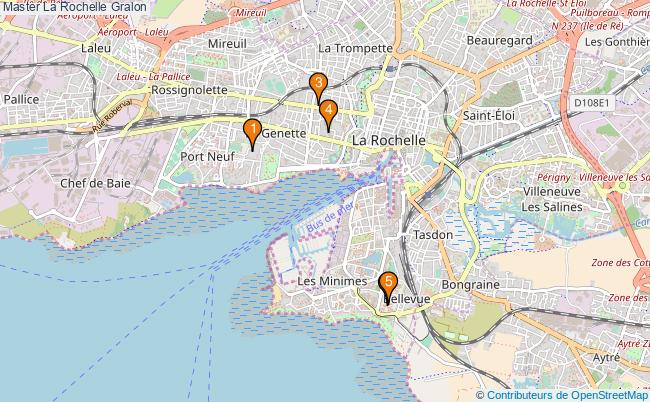 plan Master La Rochelle Associations master La Rochelle : 6 associations