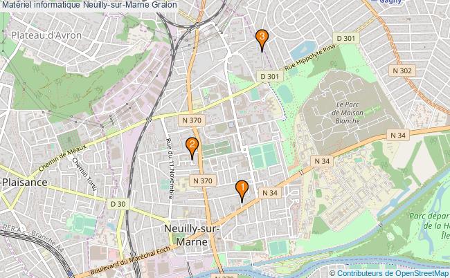 plan Matériel informatique Neuilly-sur-Marne Associations matériel informatique Neuilly-sur-Marne : 3 associations