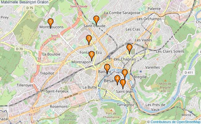 plan Maternelle Besançon Associations Maternelle Besançon : 13 associations
