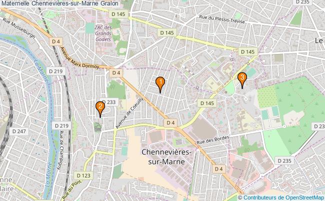 plan Maternelle Chennevières-sur-Marne Associations Maternelle Chennevières-sur-Marne : 3 associations