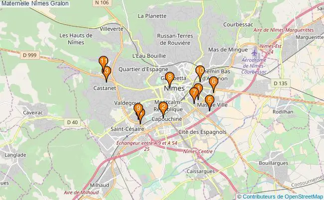 plan Maternelle Nîmes Associations Maternelle Nîmes : 13 associations