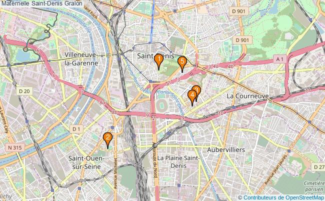 plan Maternelle Saint-Denis Associations Maternelle Saint-Denis : 5 associations