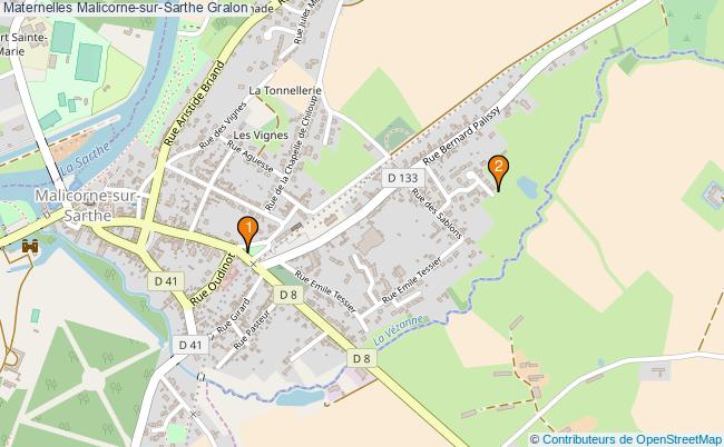 plan Maternelles Malicorne-sur-Sarthe Associations Maternelles Malicorne-sur-Sarthe : 2 associations