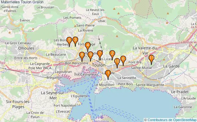 plan Maternelles Toulon Associations Maternelles Toulon : 12 associations