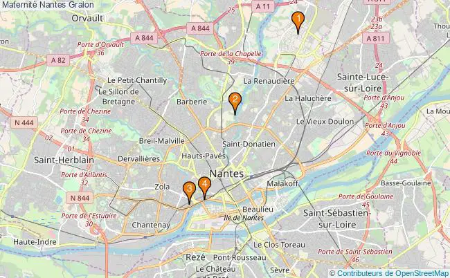 plan Maternité Nantes Associations maternité Nantes : 4 associations