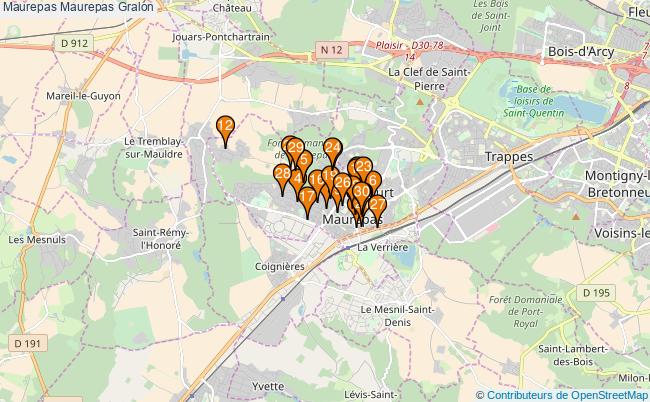 plan Maurepas Maurepas Associations Maurepas Maurepas : 35 associations