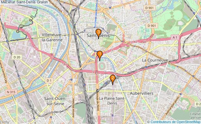plan Mécénat Saint-Denis Associations mécénat Saint-Denis : 4 associations