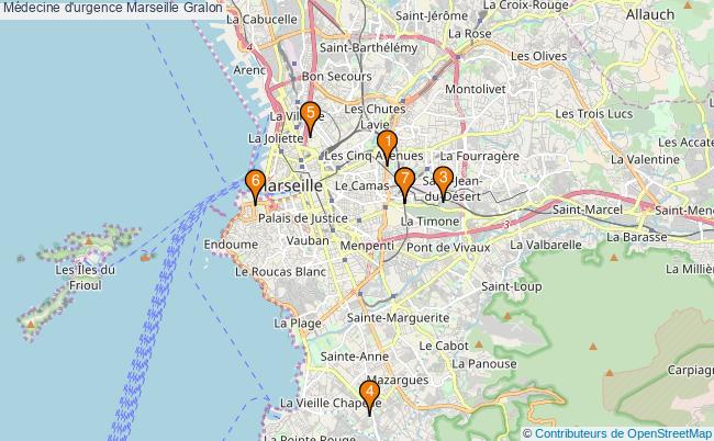 plan Médecine d'urgence Marseille Associations médecine d'urgence Marseille : 6 associations