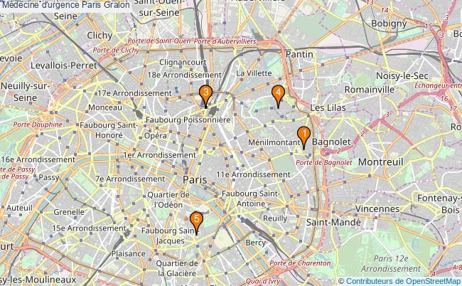plan Médecine d'urgence Paris Associations médecine d'urgence Paris : 8 associations