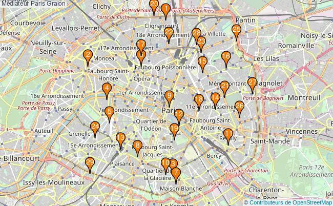 plan Médiateur Paris Associations médiateur Paris : 41 associations