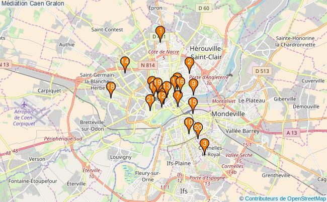 plan Médiation Caen Associations médiation Caen : 23 associations
