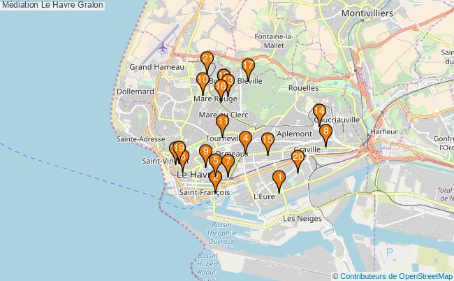 plan Médiation Le Havre Associations médiation Le Havre : 29 associations