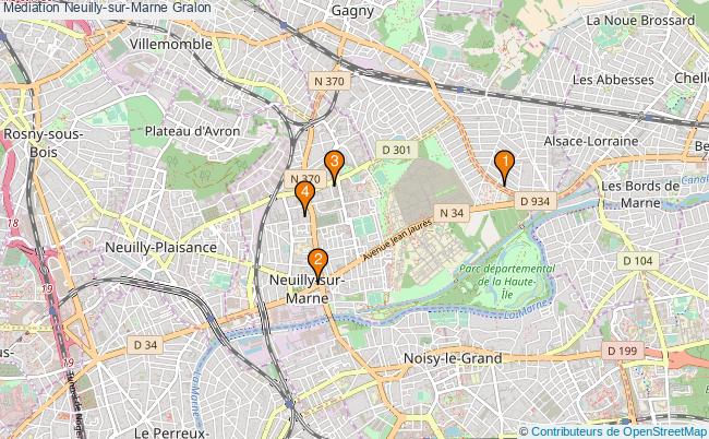 plan Médiation Neuilly-sur-Marne Associations médiation Neuilly-sur-Marne : 4 associations