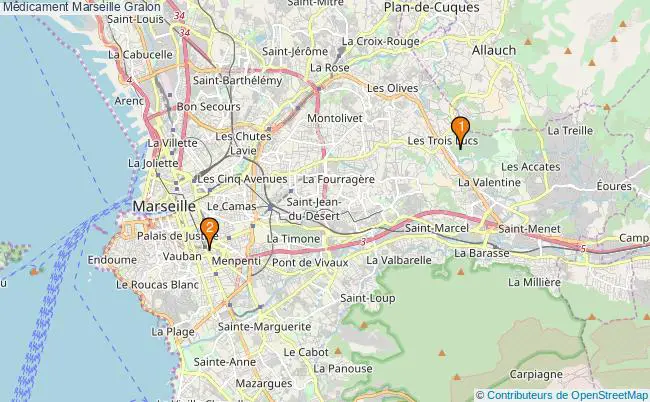 plan Médicament Marseille Associations médicament Marseille : 2 associations