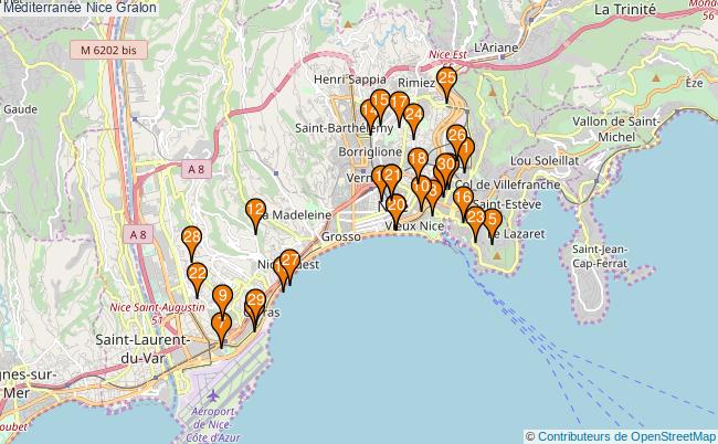 plan Méditerranée Nice Associations Méditerranée Nice : 33 associations