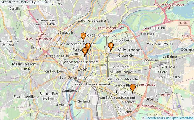 plan Mémoire collective Lyon Associations Mémoire collective Lyon : 4 associations