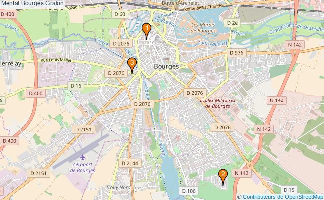 plan Mental Bourges Associations Mental Bourges : 4 associations