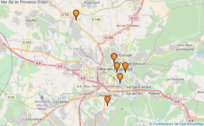plan Mer Aix en Provence Associations Mer Aix en Provence : 10 associations