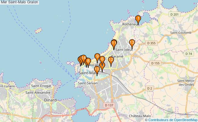 plan Mer Saint-Malo Associations Mer Saint-Malo : 21 associations